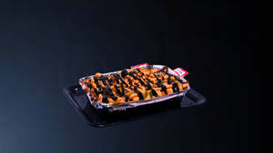 Barbeque Chicken Loaded Fries