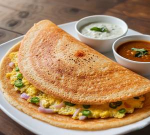 Double Egg Dosa