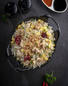 Chicken Burnt Garlic Fried Rice (small)