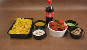Chicken Biryani & Chicken 65 Combo