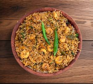 Gongura Prawn Biryani