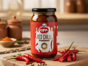 Red Chilli Stuffed Pickle (400g)