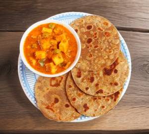 Chapathi + korma [3 pieces]
