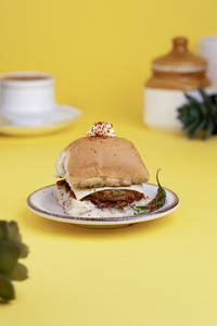 Double Cheese Vada Pav
