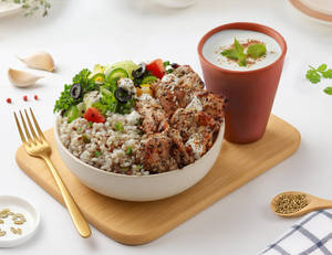 Any Chicken Protein Bowl [74g Protein] + Drink