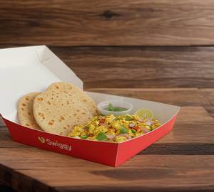 Chapathi (2) & Egg Burji (3)