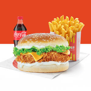 Easy Solo Burger Meal