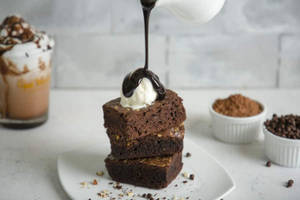 Eggless Brownie