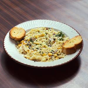 Giacamo Casanova (penne With Corn & Mushroom)