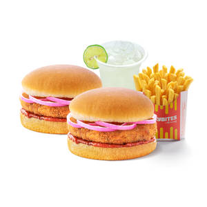 Aloo Tikki Masti Burger Large Meal