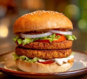 Veg Double Patty Burger