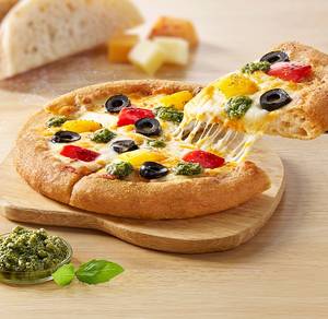 Sourdough Pesto Veggie Pizza (Reg)