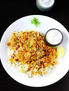 Chicken dum biryani chicken [1 piece]                               