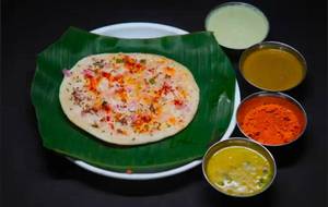 Onion uttapam