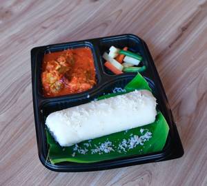 Porotta (2 Pcs)+ Chicken Curry+ Includes Boiled Veg