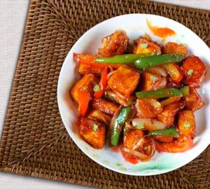 Chilli Paneer [8 Pieces]