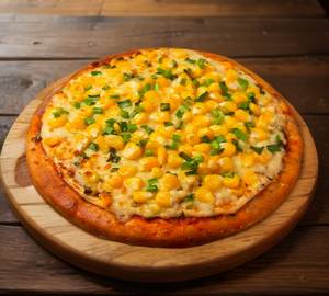 Corn pizza