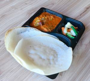 Appam (3 Pcs) + Ayala Curry+ Includes Boiled Veg