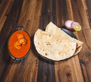 Chicken Masala (2 Pcs) With 3Roti