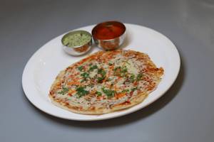 Onion Tomato Uttappam