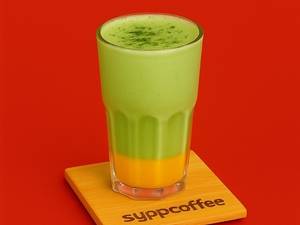Mango Matcha Latte