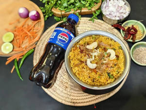 Veg Biryani with Pepsi Bottle [250Ml]