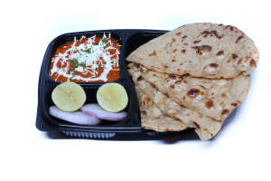 Paneer Butter Masala + Tandoor Roti 2 / 1 Butter Naan + Salad