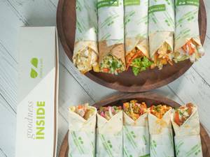Party Pack Choice Of 10 Wraps (Non Veg)