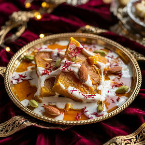 Shahi Tukda With Rabdi