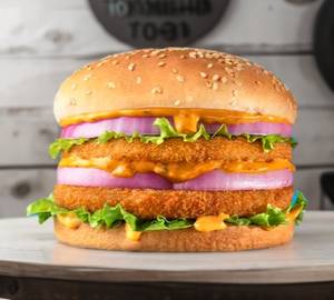 Signature chicken burger