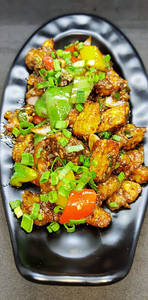 Paneer Burnt Coriander Garlic