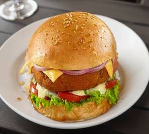 Classic Veg & Cheese Burger
