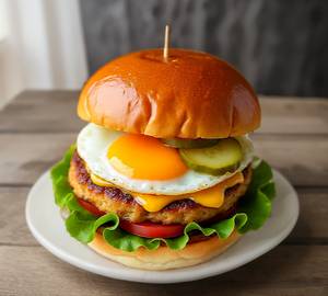 Egg burger [1 piece]