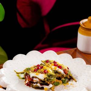 Palak Patta Kurmura Chaat