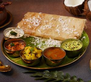 Coconut Rava Dosai [Masala]