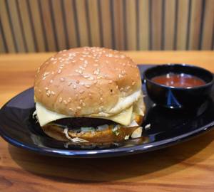 Classic cheese bust burger