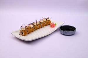 Tempura Cucumber Cream Cheese Sushi