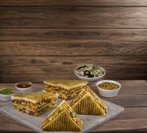 Gujarati Touch Pizza Sandwich