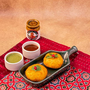 Aloo Tikki Chutney In Olive Oil [2 Pcs]