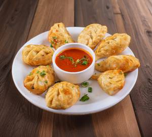 Veg Fried Momos 8-Pcs