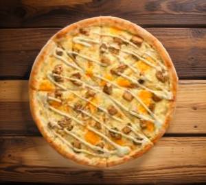 7' Minty chicken Tandoori Kebab & Onion Pizza