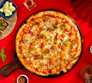 Paneer Punjabi Pizza