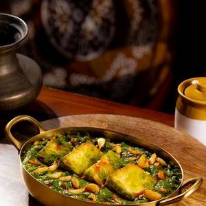 Lasooni Paneer Palak