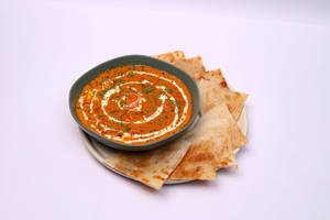 Creamy Paneer Korma With Paratha