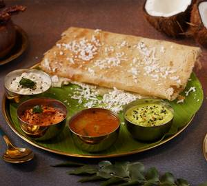 Coconut Rava Dosa
