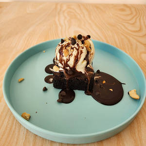 Chocolate Brownie Sundae
