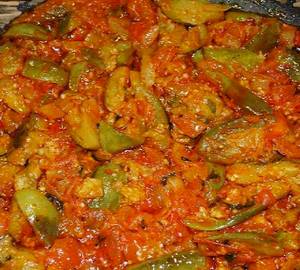 Vankaya dry fish curry