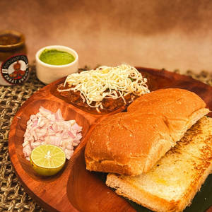 Cheese Pav Bhaji