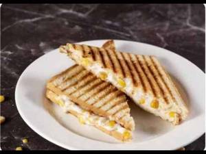 Veg cheese corn paneer sandwich