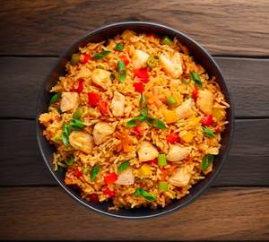 Chicken Schezwan Rice